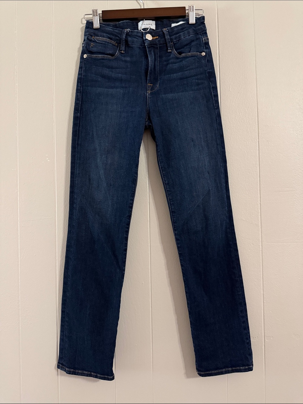Frame Denim Women's Le High Straight Jeans in Sutherland